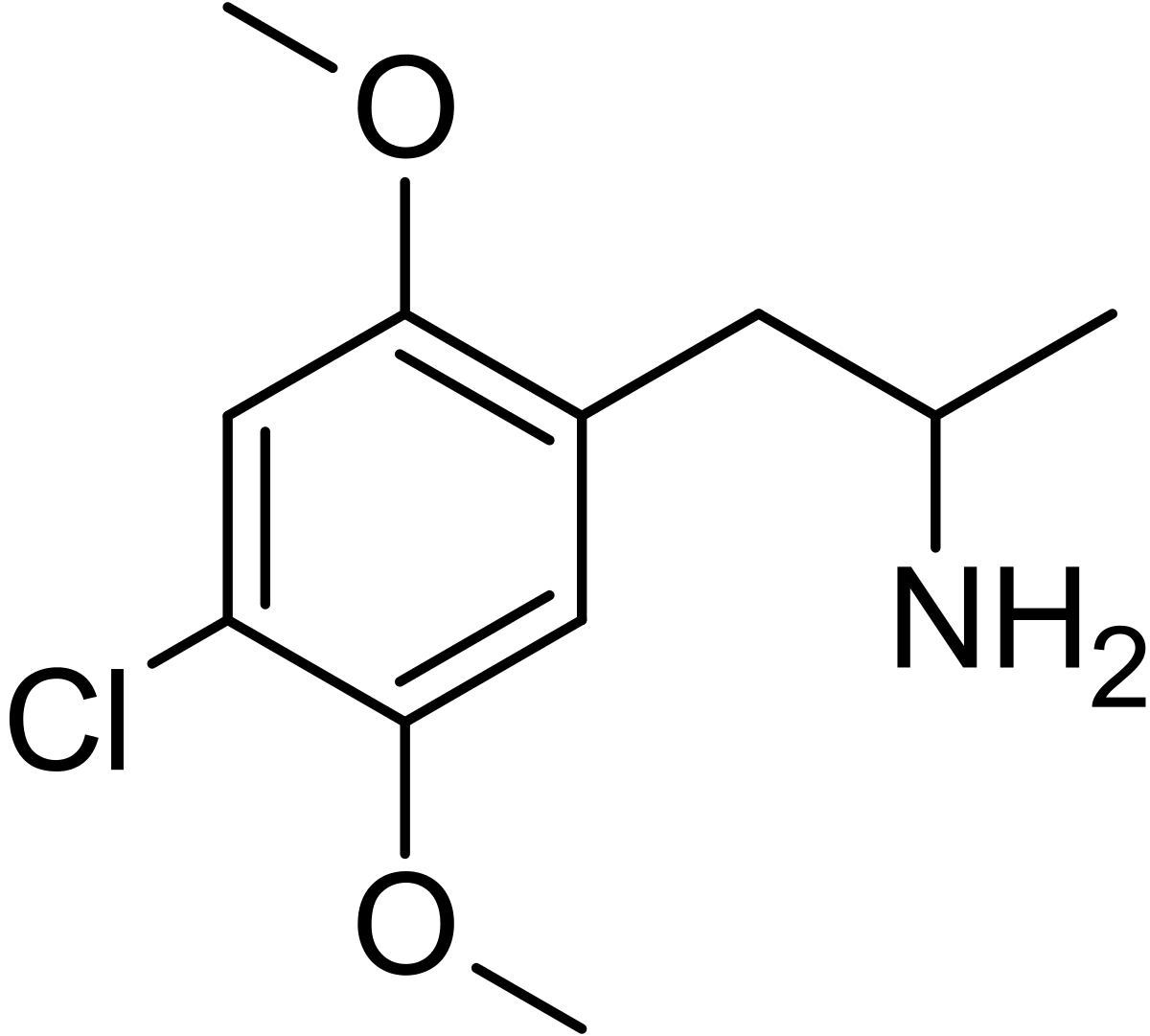 2,5-Dimethoxy-4-chloroamphetamin